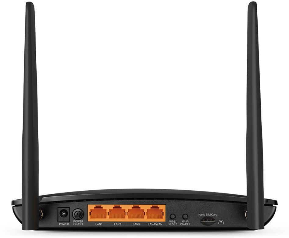 Роутер беспроводной TP-Link Archer MR500 AC1200 10/100/1000BASE-TX/4G cat.6 черный